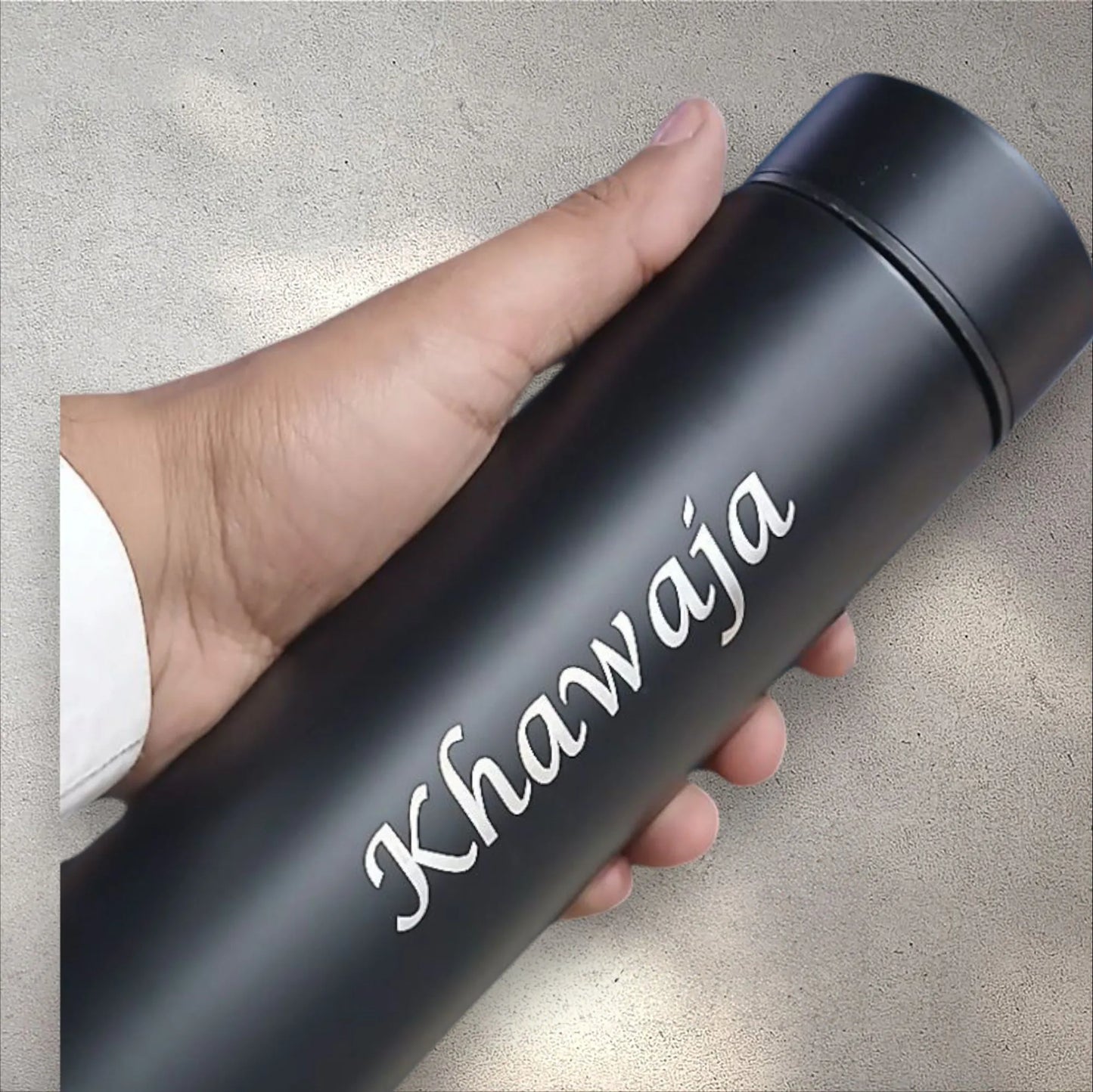 Bottles with Name logo