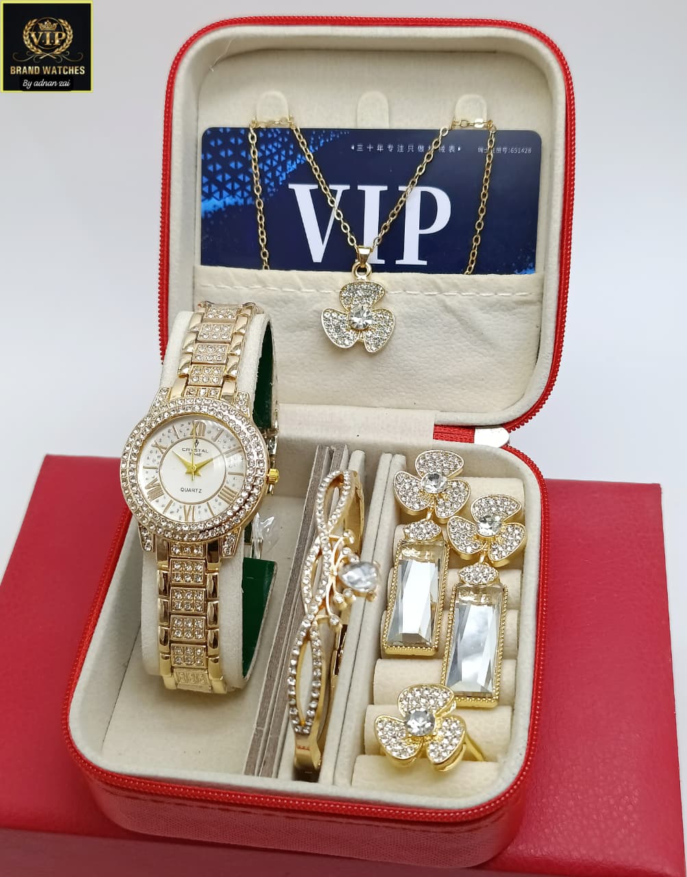 Girls Crystal Diamonds Stone Watch