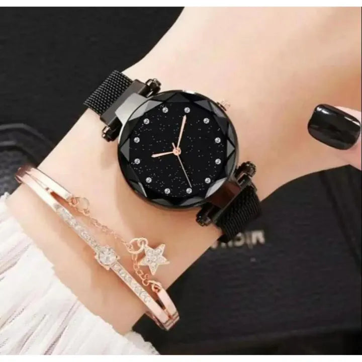Watch For Girls Magnet Led Digital