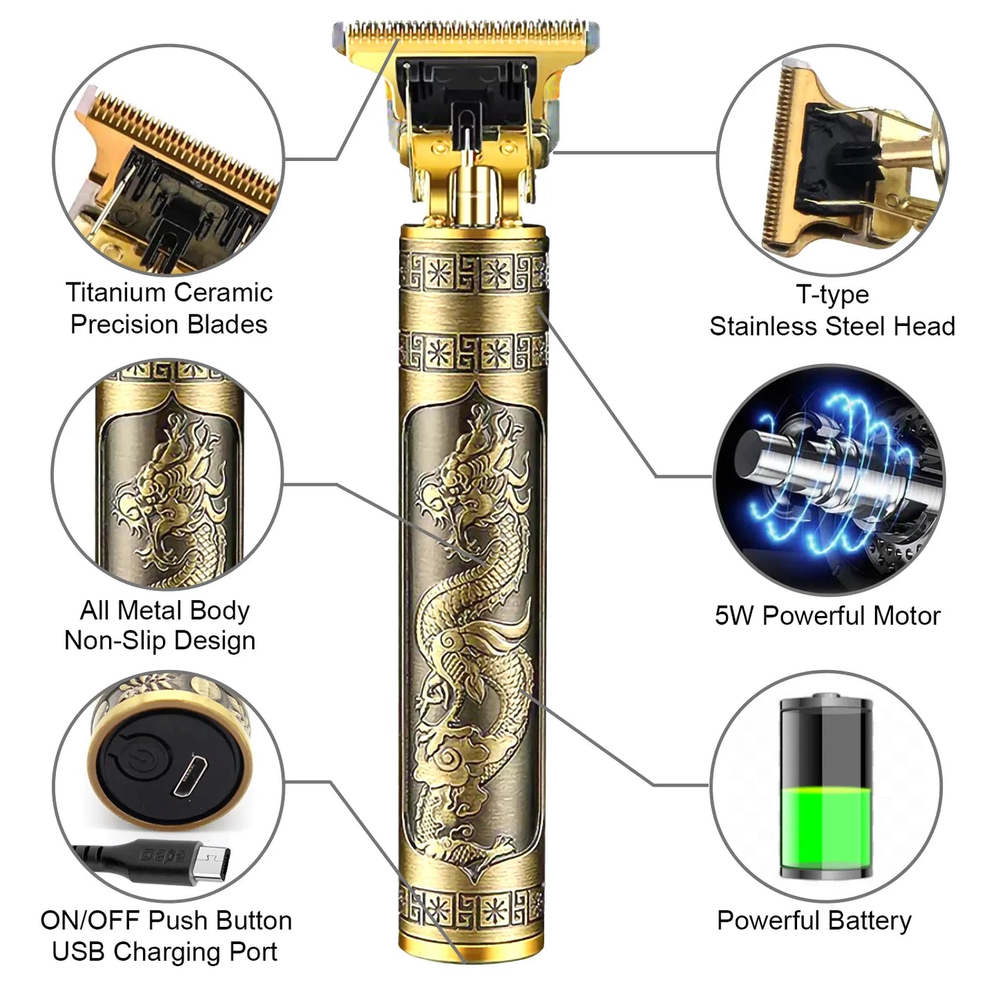 T9 Rechargeable Shaver Machine For Men