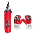 Boxing Punching Bag with Gloves for Kids