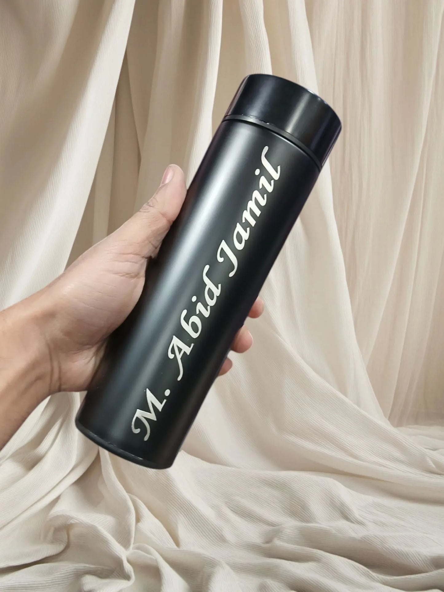 Bottles with Name logo