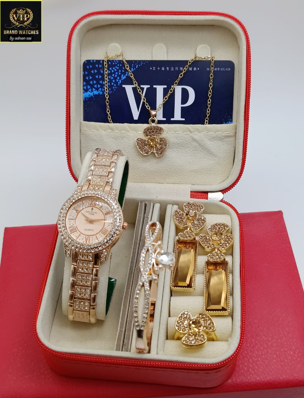 Girls Crystal Diamonds Stone Watch