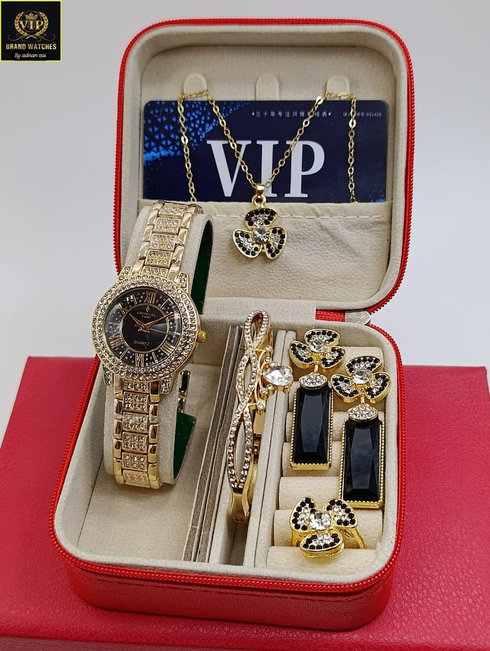 Girls Crystal Diamonds Stone Watch