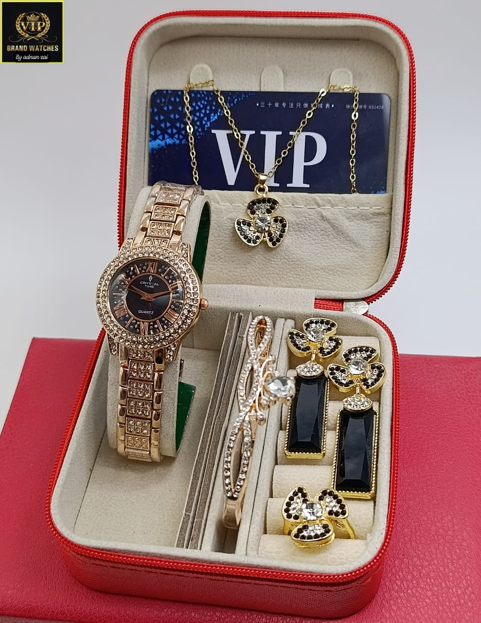 Girls Crystal Diamonds Stone Watch