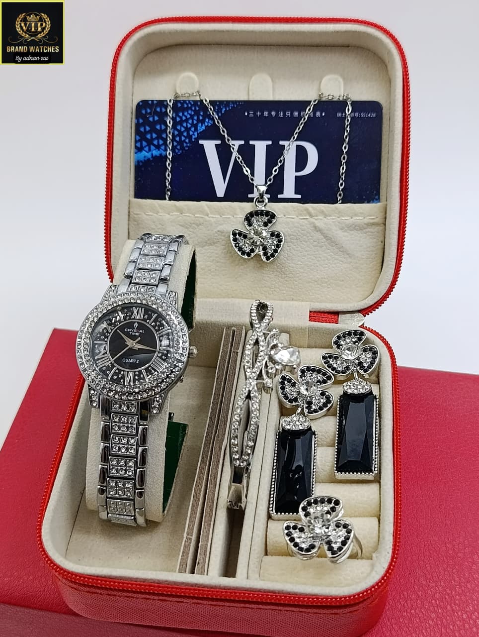 Girls Crystal Diamonds Stone Watch