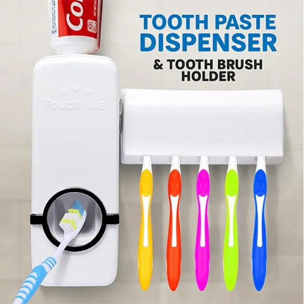 Dispenser and tooth brush holder